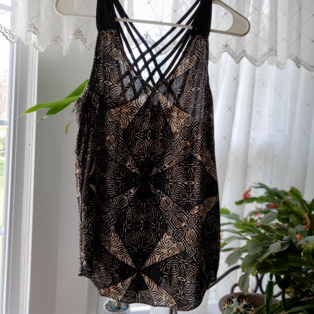 Bcx Cross Back Strapped Blouse